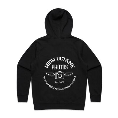 Womens Round Logo Hoodie Thumbnail