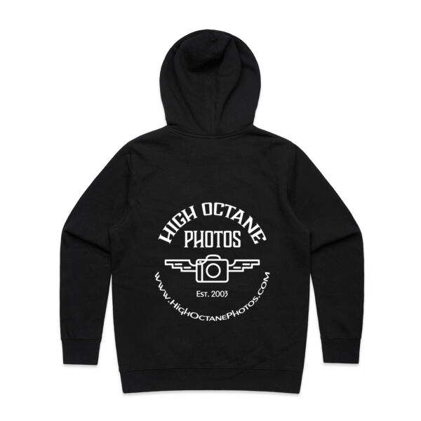 Womens Round Logo Hoodie Thumbnail